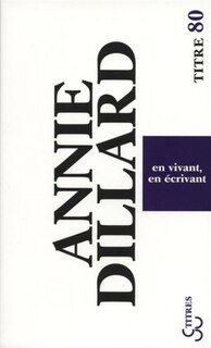 Front cover_En vivant, en écrivant