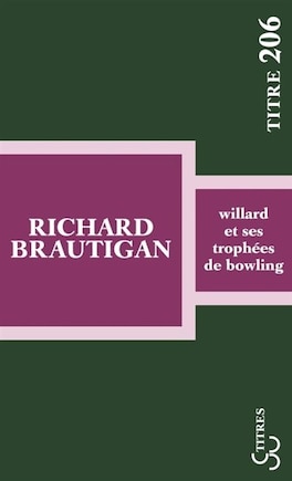 Willard Et Ses Trophees De Bowling