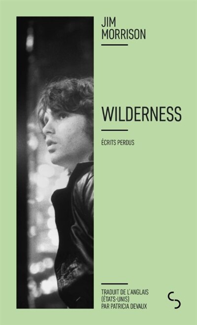 Front cover_Wilderness : écrits perdus