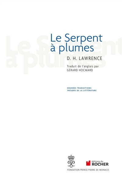 Couverture_Le serpent à plumes