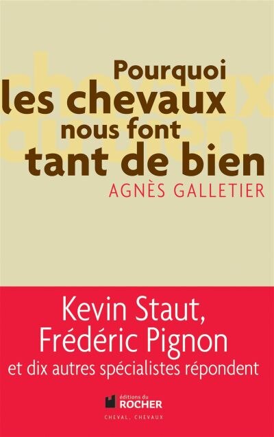 Front cover_Pourquoi les chevaux nous font tant de bien