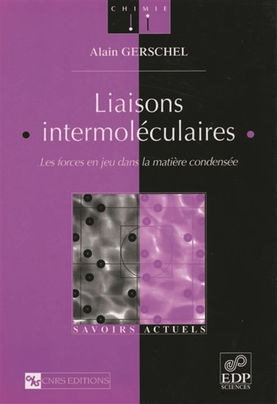 Couverture_Liaisons intermoléculaires