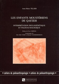 Couverture_Les enfants moustériens de Qafzeh