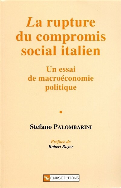 Front cover_La rupture du compromis social italien