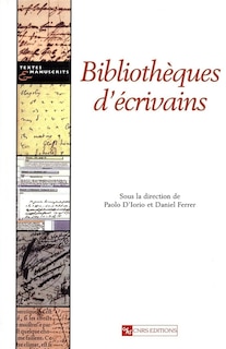 Couverture_Bibliothèques d'écrivains