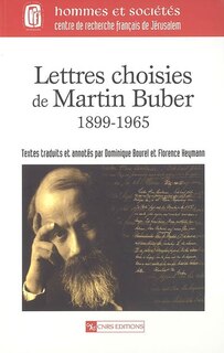 Front cover_Lettres choisies de Martin Buber, 1899-1965