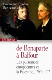 Front cover_De Bonaparte à Balfour