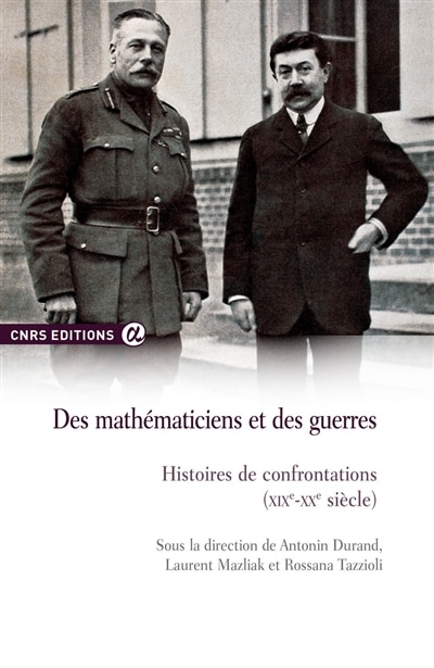 Front cover_Des mathématiciens et des guerres