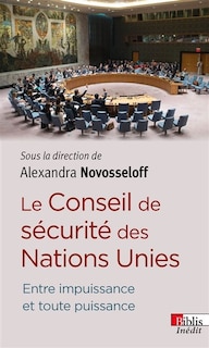 Front cover_Conseil de sécurité des Nations Unies