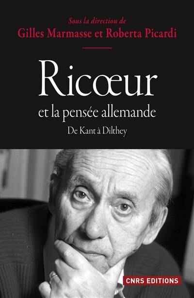 Front cover_Ricoeur et la pens&eacute;e allemande : de Kant &agrave; Dilthey