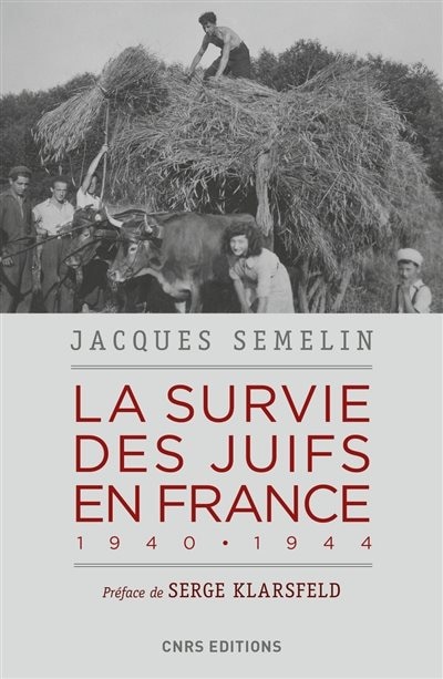 Front cover_Survie des Juifs en France (La)