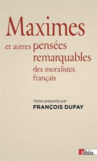 Couverture_Maximes et autres pensées remarquables des moralistes français