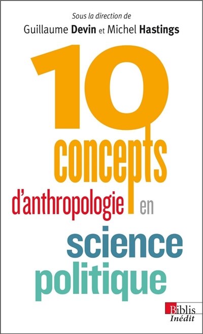 Front cover_10 concepts d'anthropologie en science politique