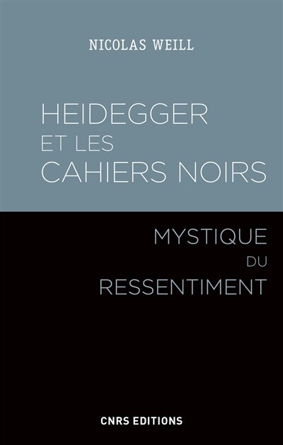 Front cover_Heidegger: les Cahiers noirs