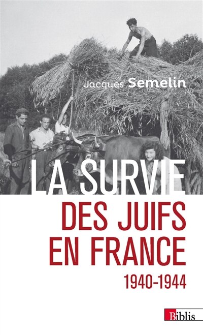 Front cover_La survie des Juifs en France