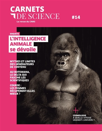 Front cover_Carnets de science, n°14. L'intelligence animale se dévoile