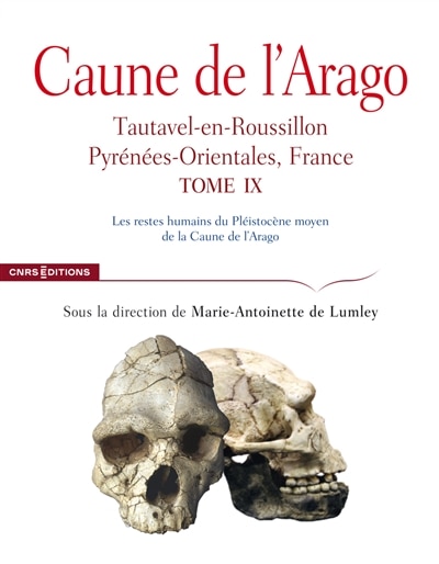 Couverture_Les restes humains du pléistocène moyen de la caune de l'Arago