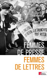 Couverture_Femmes de presse, femmes de lettres