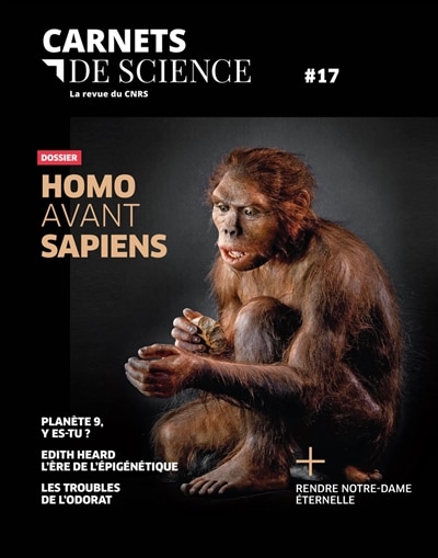 Front cover_Carnets de science, n°17. Homo avant sapiens