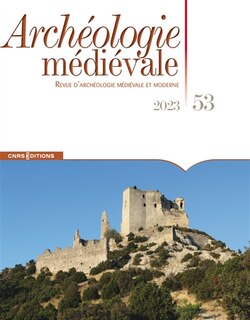 Front cover_Archéologie médiévale, n°53
