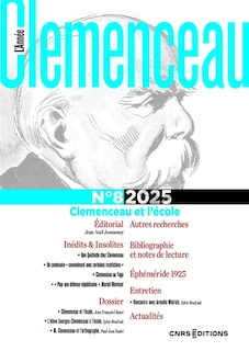 Front cover_L' année Clemenceau, n°8. Clemenceau et l'école