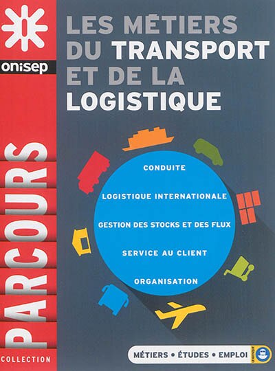 Couverture_Les métiers du transport et de la logistique