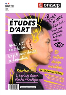Front cover_Etudes d'art : après la 3e, après le bac, les clés pour choisir sa formation