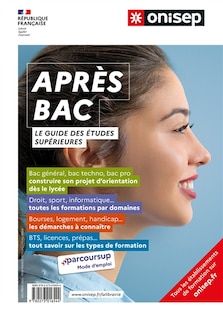 Front cover_Après bac : le guide des études supérieures