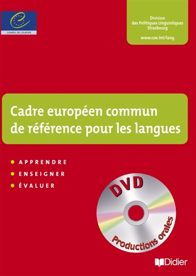 Front cover_Un cadre européen commun de référence pour les langues : apprendre, enseigner, évaluer : apprentissage des langues et citoyenneté européenne