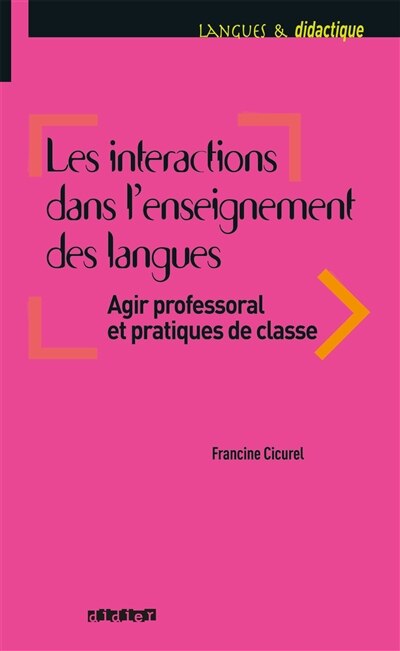 Couverture_Les interactions dans l'enseignement des langues