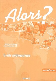 Front cover_Alors ? niveau A2 du CECR