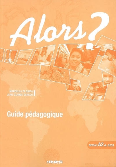 Front cover_Alors ? niveau A2 du CECR