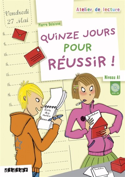 Couverture_Quinze jours pour réussir ! : niveau A1