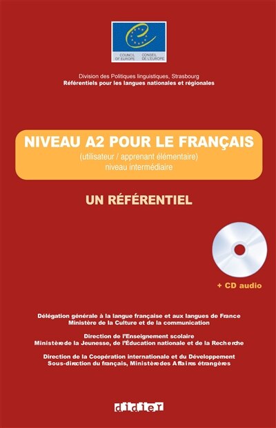 Front cover_Niveau A2 pour le français
