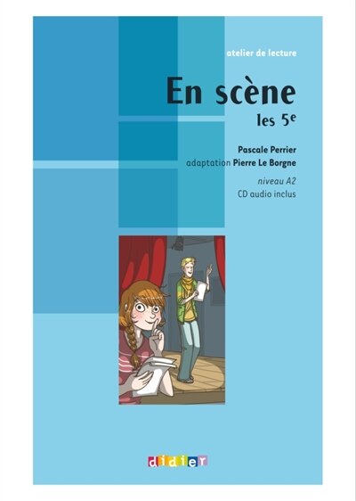 Couverture_En scène les 5e : niveau A2