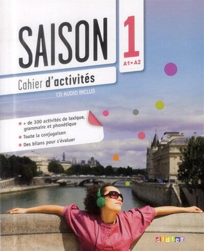 Front cover_Saison 1, A1-A2 : cahier d'activités