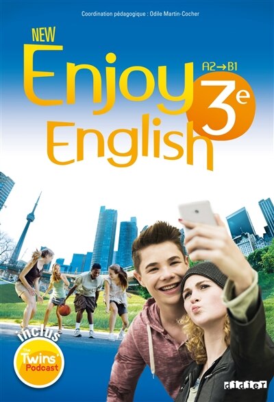 Front cover_New Enjoy English 3e, A2-B1