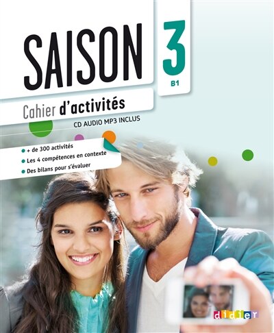 Front cover_Saison 3 : cahier d'activités : B1