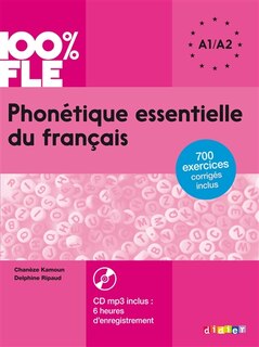 Front cover_Phonétique essentielle du français : A1-A2