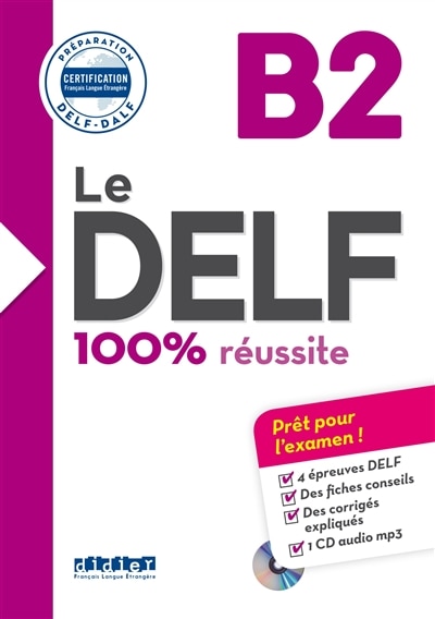 Couverture_Le DELF B2 : 100 % réussite