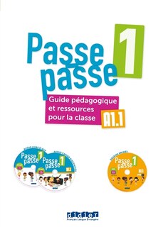 Couverture_Passe-passe 1, A1.1 : guide pédagogique et ressources pour la classe