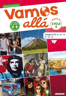 Front cover_Vamos alla, espagnol LV2 A1-A1+-A2, 5e-4e-3e : manuel de cycle 4 : nouveau programme