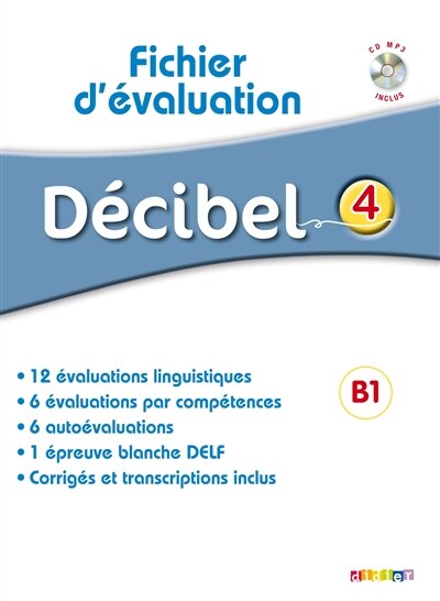 Couverture_Décibel 4, fichier d'évaluation, B1