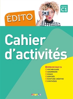 Front cover_Edito, niveau C1 : cahier d'activités