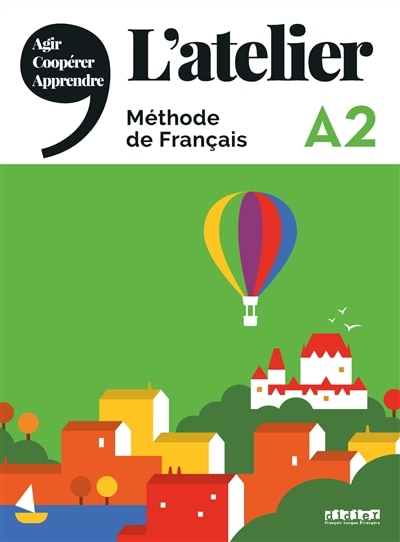 Couverture_L' atelier, m&eacute;thode de fran&ccedil;ais