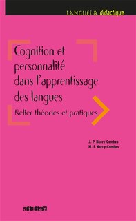 Front cover_Cognition et personnalité dans l'apprentissage des langues : relier théories et pratiques