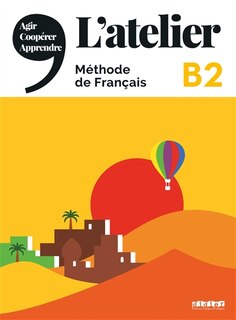 Front cover_L' atelier, méthode de français, B2