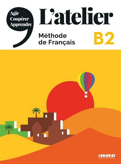Front cover_L' atelier, méthode de français, B2