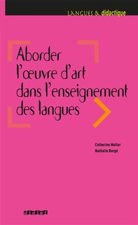 Couverture_Aborder l'oeuvre d'art dans l'enseignement des langues