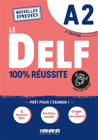 Front cover_Le DELF A2 : 100 % réussite : nouvelles épreuves